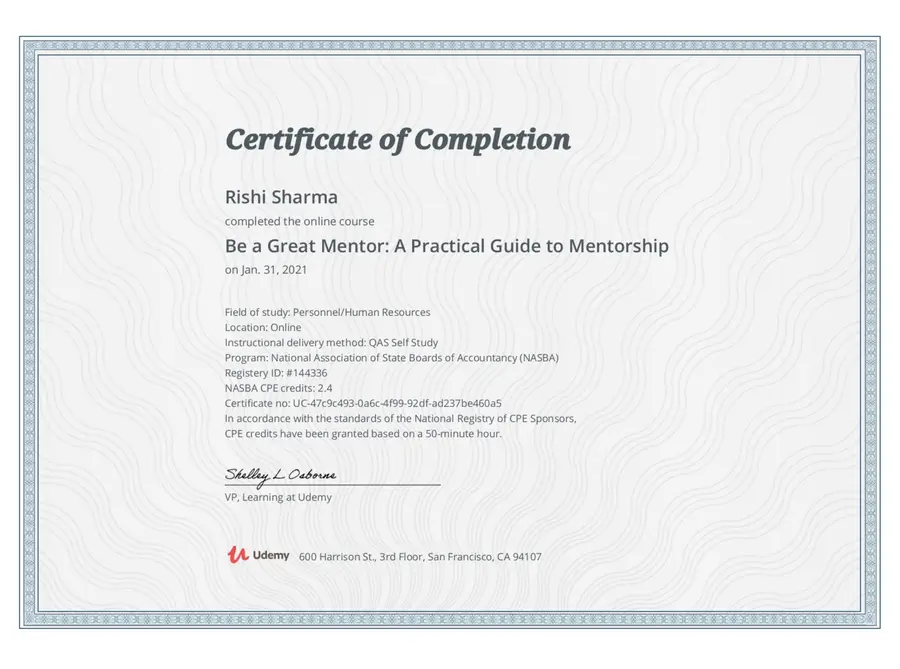 Be a Great Mentor: A Practical Guide
